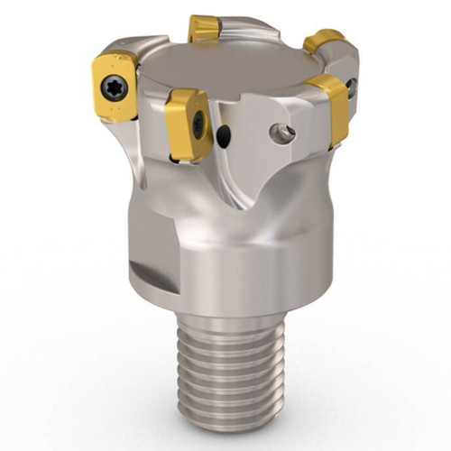 Seco Tools 02952695 | R217.21-1.5016RELO06.5A M16 Thread Size x 31.40mm Diameter x 0.90mm Maximum Cutting Depth x 35.00mm Functional Length x -7 Degree Rake Angle Indexable High-Feed End Mill