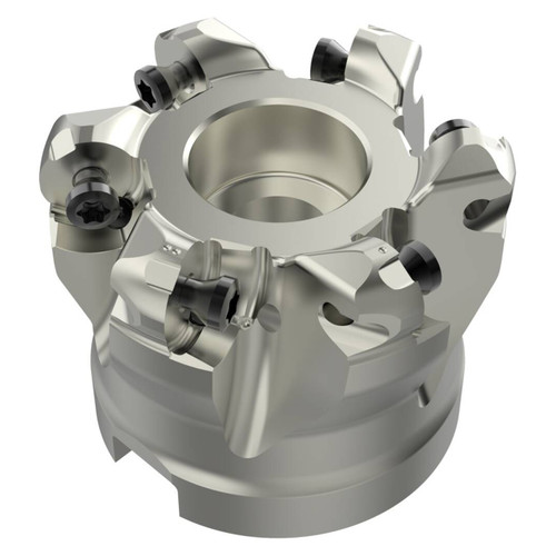 Seco Tools 03203202 | R220.29I-0050-06.6A 38.00mm Diameter x 6.00mm Depth of Cut x 40.00mm Functional Length -6 Degree Rake Radial Angle Indexable Copy End Mill