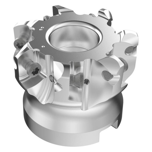 Seco Tools 03212893 | R220.21-0052-LP09.7A 39.10mm Diameter x 1.87mm Depth of Cut x 40.00mm Functional Length -8 Degree Rake Radial Angle Indexable High-Feed End Mill
