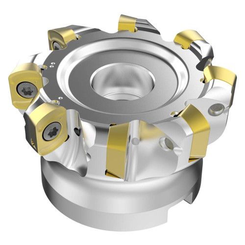 Seco Tools 03212895 | R220.21-0063-LP09.8A 50.10mm Diameter x 1.87mm Depth of Cut x 40.00mm Functional Length -8 Degree Rake Radial Angle Indexable High-Feed End Mill