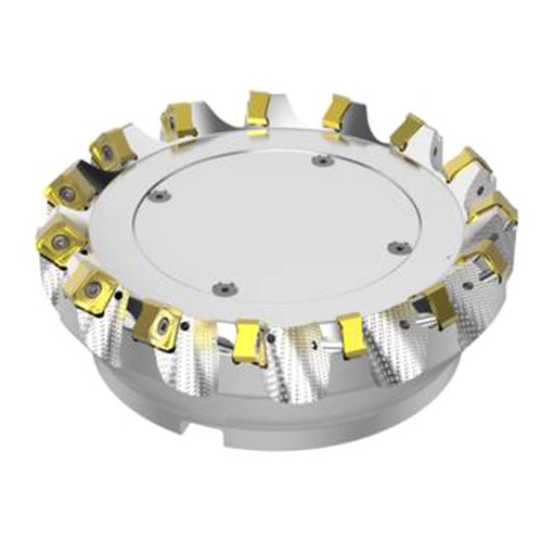 Seco Tools 03213634 | R220.54-8160-14-15A 160.00mm Diameter x 6.00mm Depth of Cut x 63.00mm Functional Length -7 Degree Rake Radial Angle Double QuattroMill Face Mill