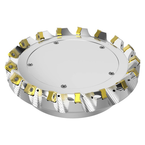 Seco Tools 03213635 | R220.54-8200-14-17A 200.00mm Diameter x 6.00mm Depth of Cut x 63.00mm Functional Length -7 Degree Rake Radial Angle Double QuattroMill Face Mill