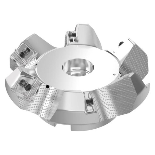 Seco Tools 03213637 | R220.54-02.50-14-5A 63.00mm Diameter x 6.00mm Depth of Cut x 40.00mm Functional Length -7 Degree Rake Radial Angle Double QuattroMill Face Mill