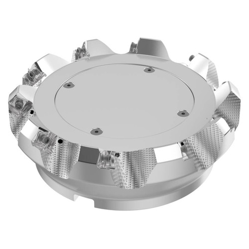 Seco Tools 03213641 | R220.54-06.00-14-10A 160.00mm Diameter x 6.00mm Depth of Cut x 63.00mm Functional Length -7 Degree Rake Radial Angle Double QuattroMill Face Mill