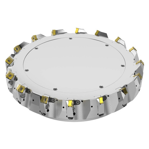 Seco Tools 03213794 | R220.54-812.50-14-16CA 315.00mm Diameter x 6.00mm Depth of Cut x 80.00mm Functional Length -7 Degree Rake Radial Angle Double QuattroMill Face Mill