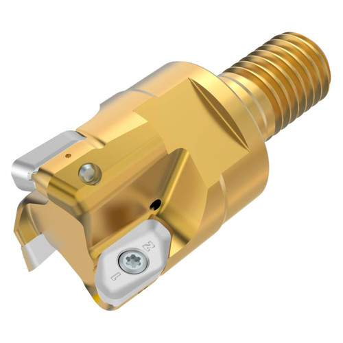 Seco Tools 03245363 | R217.97-1225.RE-X08.3A M12 Thread Size x 25.00mm Diameter x 8.10mm Maximum Cutting Depth x 30.00mm Functional Length x 3 Degree Rake Angle Indexable Copy End Mill