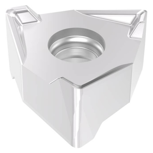 Seco Tools 03272917 | XNEX080608TR-MD15 XNEX0806 Insert Size x 12.48mm Inscribed Circle Diameter x 0.80mm Corner Radius 6 Cutting Edge CVD Coated Carbide Milling Insert