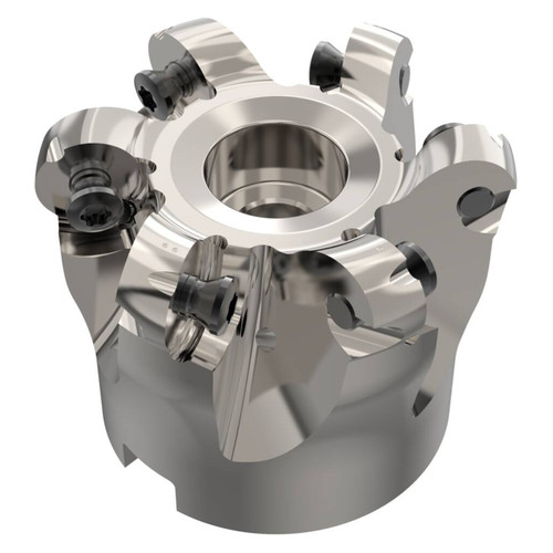Seco Tools 03278982 | R220.29I-0063-08.6A 47.10mm Diameter x 8.00mm Depth of Cut x 50.00mm Functional Length -4 Degree Rake Radial Angle Indexable Copy End Mill