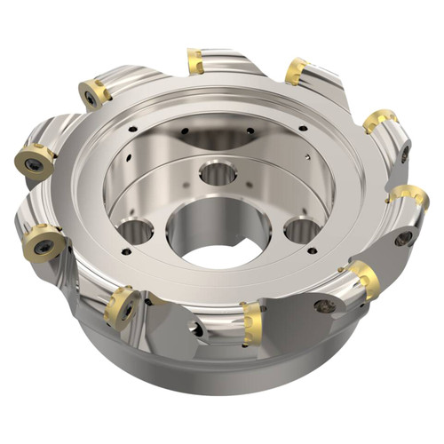 Seco Tools 03278990 | R220.29I-8160-08.10A 144.10mm Diameter x 8.00mm Depth of Cut x 63.00mm Functional Length -4 Degree Rake Radial Angle Indexable Copy End Mill
