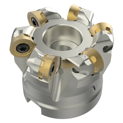 Seco Tools 03279243 | R220.29I-02.00-06.6A 39.00mm Diameter x 6.00mm Depth of Cut x 38.10mm Functional Length -6 Degree Rake Radial Angle Indexable Copy End Mill