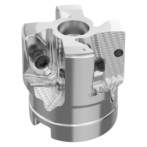 Seco Tools 03290238 | R220.64-0040-ZO16-4A 40.00mm Diameter x 15.00mm Depth of Cut x 40.00mm Functional Length -20.6 Degree Rake Radial Angle Indexable Square-Shoulder Face Mill