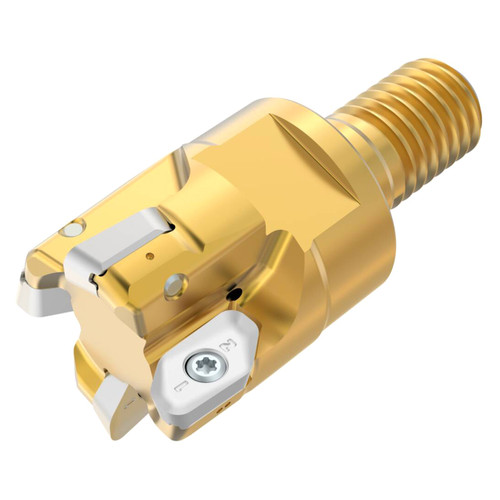 Seco Tools 03308726 | R217.97-1225.RE-X08.4A M12 Thread Size x 25.00mm Diameter x 8.10mm Maximum Cutting Depth x 30.00mm Functional Length x 3 Degree Rake Angle Indexable Copy End Mill