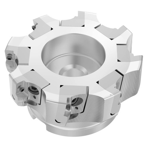 Seco Tools 03336127 | R220.69-0125-XO16-8CA 125.00mm Diameter x 15.00mm Depth of Cut x 63.00mm Functional Length -3.85 Degree Rake Radial Angle Indexable Square-Shoulder Face Mill