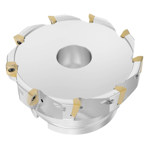 Seco Tools 03336151 | R220.69-05.00-XO16-9A 127.00mm Diameter x 15.00mm Depth of Cut x 63.00mm Functional Length -3.85 Degree Rake Radial Angle Indexable Square-Shoulder Face Mill