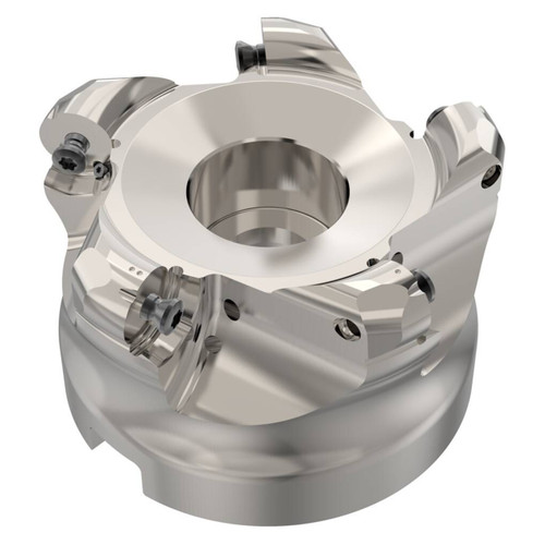 Seco Tools 10005912 | R220.29I-04.00-38-05A 82.70mm Diameter x 9.50mm Depth of Cut x 63.50mm Functional Length -4 Degree Rake Radial Angle Indexable Copy End Mill