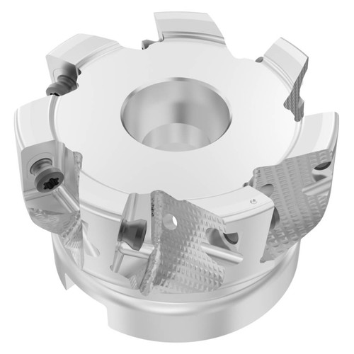 Seco Tools 10010247 | R220.69-0063-XO16-7A 63.00mm Diameter x 15.00mm Depth of Cut x 40.00mm Functional Length -5.3 Degree Rake Radial Angle Indexable Square-Shoulder Face Mill