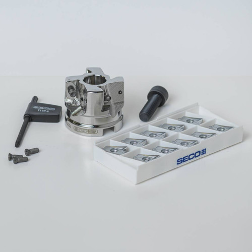 Seco Tools 10015596 | DBLETURBO_16_2.00P_KIT 2.000" Diameter Face Mill Insert Kit