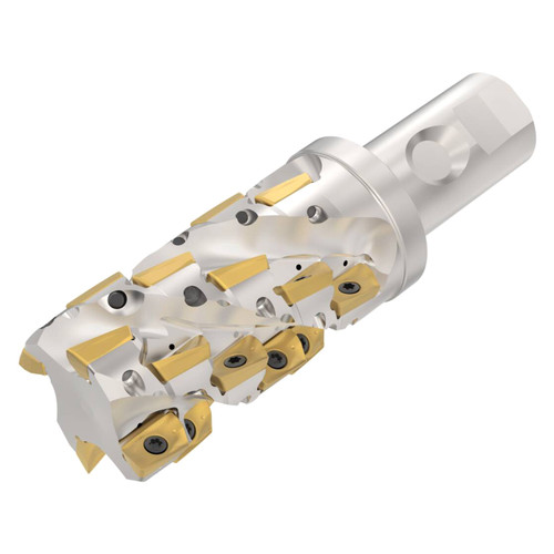 Seco Tools 10067008 | R217.69-3250.3S-085-XO16.4A 50.00mm Diameter x 32.00mm Shank x 85.00mm Maximum Cutting Depth x 60.00mm Shank Length x 90 Degree Cutting Edge Angle 4 Flute Indexable Square-Shoulder End Mill