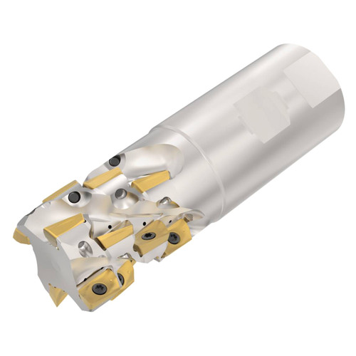 Seco Tools 10067017 | R217.69-02.00-3-2.24-XO16-4A 50.80mm Diameter x 50.80mm Shank x 57.00mm Maximum Cutting Depth x 83.50mm Shank Length x 90 Degree Cutting Edge Angle 4 Flute Indexable Square-Shoulder End Mill