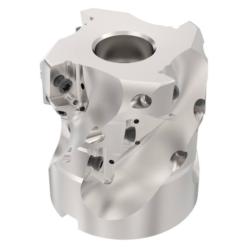 Seco Tools 10067019 | R220.69-02.50-1.69-XO16-4A 63.50mm Diameter x 43.00mm Maximum Cutting Depth x 69.85mm Functional Length x 90 Degree Cutting Edge Angle 4 Flute Indexable Square-Shoulder End Mill