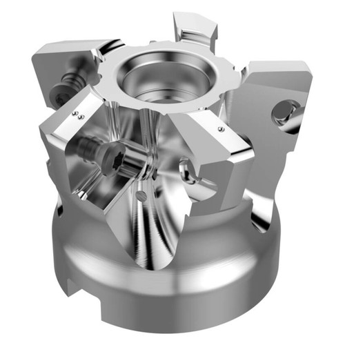 Seco Tools 10097580 | R220.21-0066-SP18.5A 36.70mm Diameter x 2.50mm Depth of Cut x 55.00mm Functional Length -4.5 Degree Rake Radial Angle Indexable High-Feed End Mill