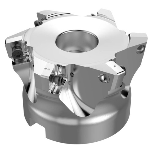 Seco Tools 10128667 | R220.21-02.50-SP10.6A 47.20mm Diameter x 1.10mm Depth of Cut x 38.10mm Functional Length -4 Degree Rake Radial Angle Indexable High-Feed End Mill