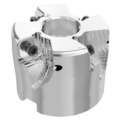 Seco Tools 10134788 | R220.88-02.00-12-4SAP 50.80mm Diameter x 9.00mm Depth of Cut x 40.00mm Functional Length -10 Degree Rake Radial Angle Indexable Chamfer & Angle Face Mill