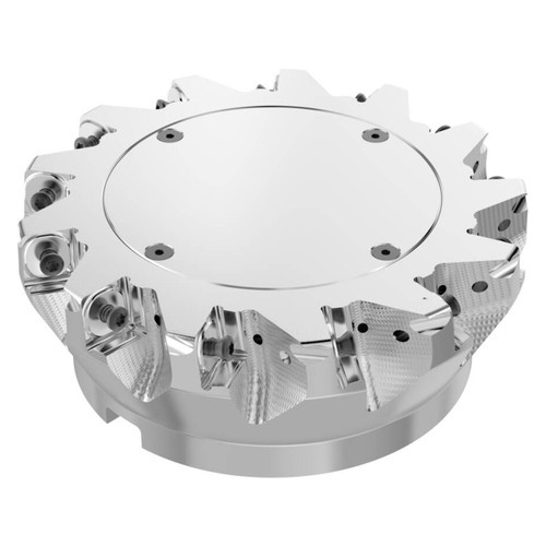 Seco Tools 10134818 | R220.88-8160-16-13SAP 160.00mm Diameter x 13.00mm Depth of Cut x 63.00mm Functional Length -8 Degree Rake Radial Angle Indexable Chamfer & Angle Face Mill