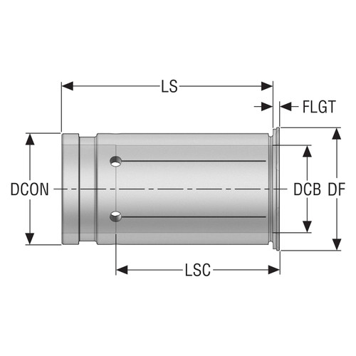 Seco Tools 10137378 | 05FHC3216 16.00mm Bore Diameter x 60.50mm Shank Length Hydraulic Chuck Sleeve