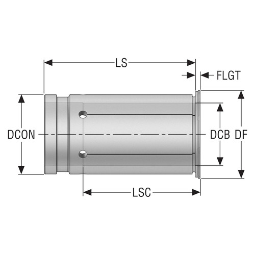 Seco Tools 10137446 | 05FHC320500L1 12.70mm Bore Diameter x 60.50mm Shank Length Hydraulic Chuck Sleeve