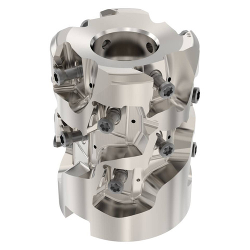 Seco Tools 10215182 | R220.94-0050-046-LO12.4A 50.00mm Diameter x 46.00mm Maximum Cutting Depth x 65.00mm Functional Length x 90 Degree Cutting Edge Angle 4 Flute Indexable Square-Shoulder End Mill