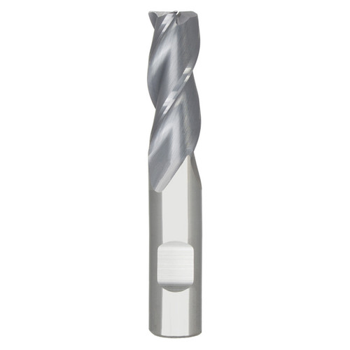 Seco Tools 17003418 | S335.438D1R020.3Z3 11.11mm Diameter x 11.11mm Shank x 0.51mm Corner Radius x 63.50mm OAL 3 Flute AlTiN Coated Carbide Corner Radius End Mill