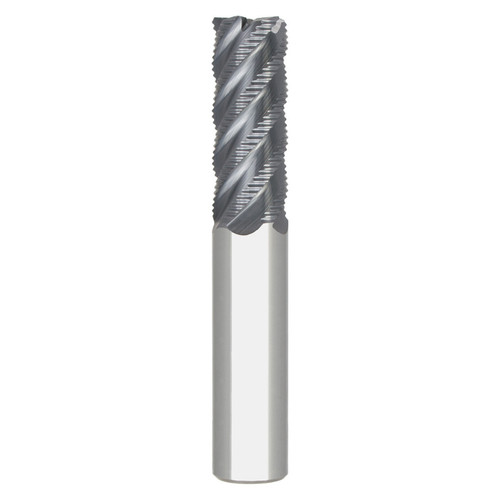 Seco Tools 17007610 | SR545.625D3C025.0Z5 0.625" Diameter x 0.625" Shank x 3.500" OAL x 45 Degree Helix Angle 5 Flute AlTiN Carbide Roughing End Mill