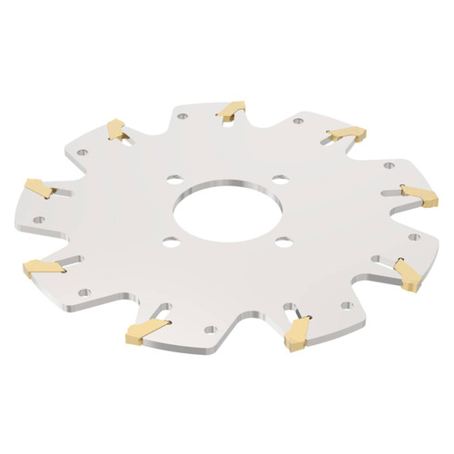 Seco Tools 75027324 | B-R335.10-125.32-03 125.00mm Diameter x 3.10mm Maximum Cutting Depth x 90 Degree Cutting Edge Angle Indexable Slotting Cutter