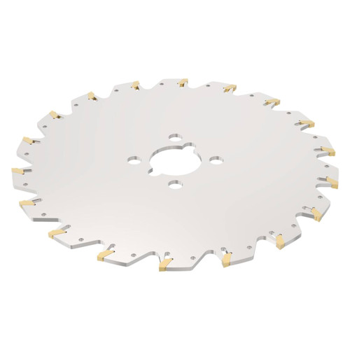 Seco Tools 75028689 | 335.10-250-04.40-18 250.00mm Diameter x 4.10mm Maximum Cutting Depth x 90 Degree Cutting Edge Angle Indexable Slotting Cutter