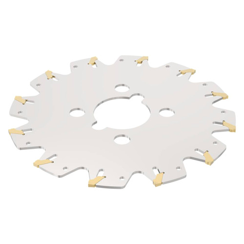 Seco Tools 75034460 | 335.10-160-02.40-12 160.00mm Diameter x 2.50mm Maximum Cutting Depth x 90 Degree Cutting Edge Angle Indexable Slotting Cutter