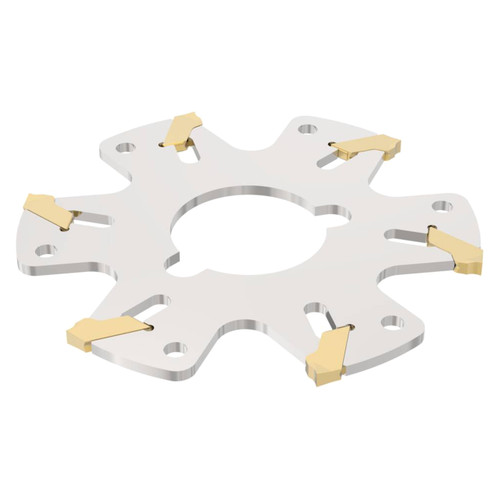 Seco Tools 75054743 | 335.10-03.00-2 76.20mm Diameter x 2.50mm Maximum Cutting Depth x 90 Degree Cutting Edge Angle Indexable Slotting Cutter