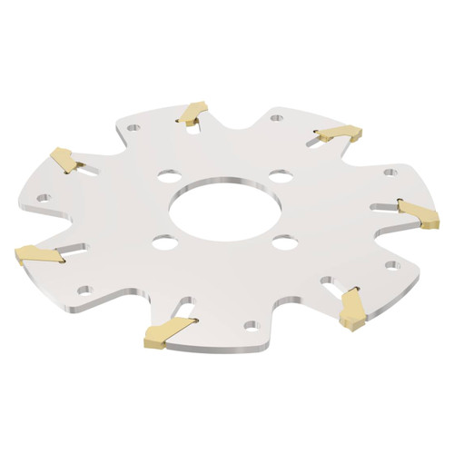 Seco Tools 75054873 | R335.10-04.00-2 101.60mm Diameter x 2.50mm Maximum Cutting Depth x 90 Degree Cutting Edge Angle Indexable Slotting Cutter