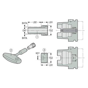 Seco Tools 00031588 | 02E9301 Plug for Indexable Tool
