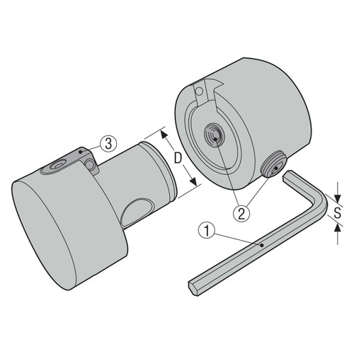 Seco Tools 00055849 | 90F5 Stop End Screw