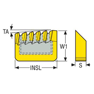 Seco Tools 02690456 | C-1006-4 Chipbreaker for Indexable
