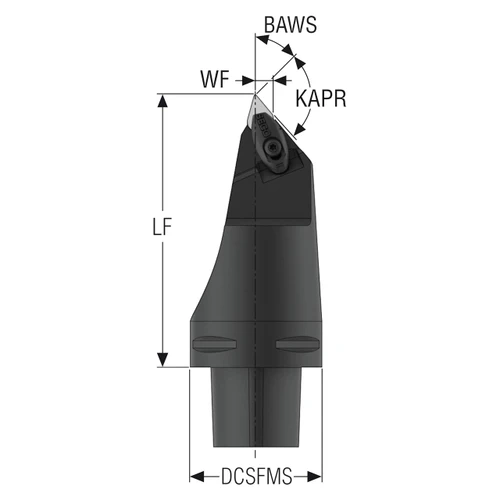 Seco Tools 10189795 | C5-DDMNL-00115-1504JETI Modular Turning Head