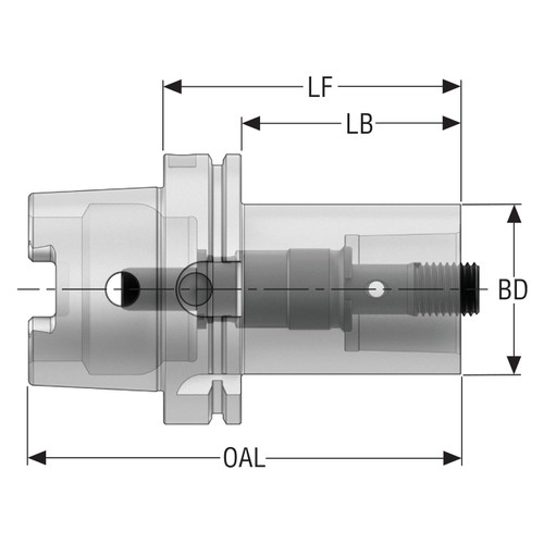 SECO Tools 10197962 | HA06-C3-032-075 75.00mm Functional Length Rotating Holder