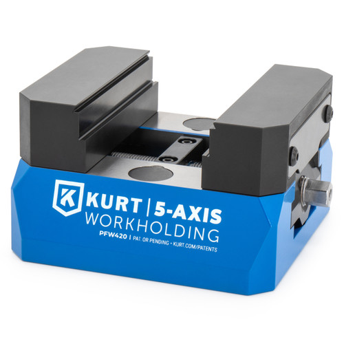 Kurt PFW420D | 96mm Spacing 5-Axis Vise with Dovetail
