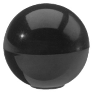 Carr Lane CL-854-PB-PACKOF2 | 3/8-24" Thread x 1-7/8" Diameter Ball Knob (Phenolic)