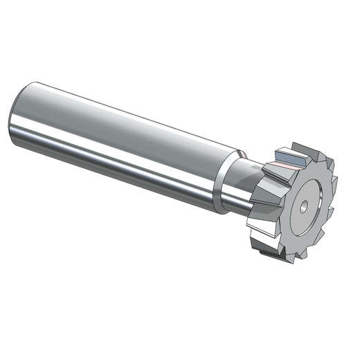 AB Tools 806-STG | 3/4" Diameter x 1/4" Width 10 Flute Solid Carbide Keyway Cutter