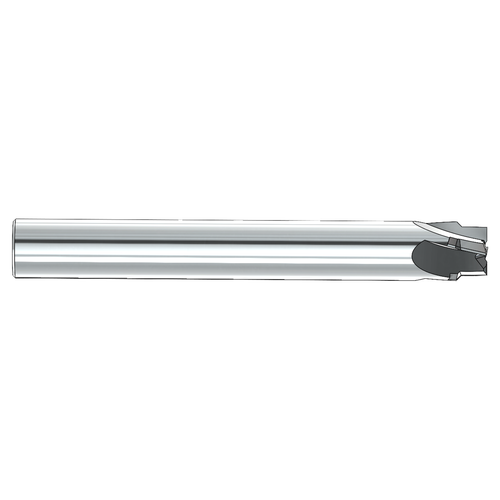 AB Tools SCEM210-45-20R-4A | 0.210" Diameter x 4 Flute AlTiN Coated Picatinny Rail Slot & Chamfer End Mill