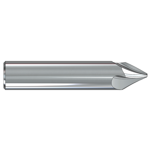 AB Tools TEM060-50A | 0.060" Diameter x 50 Degree AlTiN Coated Tapered End Mill