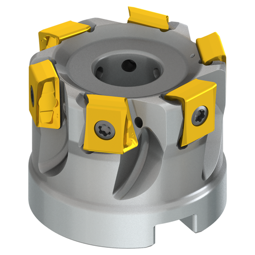 Pramet 50A06R-S90LN12X-C | 50.00mm Diameter x 40.00mm Functional Length x 90 Degree Cutting Edge Angle 6 Cutting Edge Square Shoulder Mill