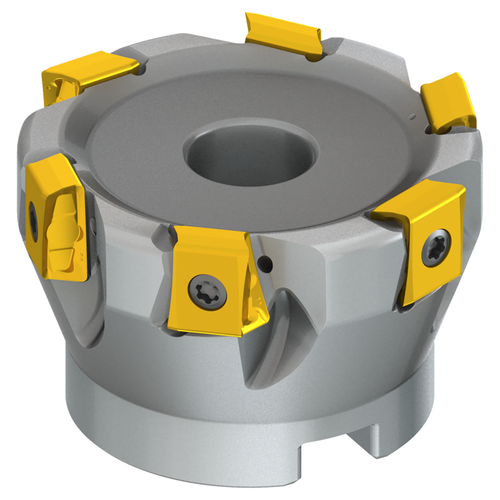 Pramet 63A06R-S90LN12X-C | 63.00mm Diameter x 40.00mm Functional Length x 90 Degree Cutting Edge Angle 6 Cutting Edge Square Shoulder Mill